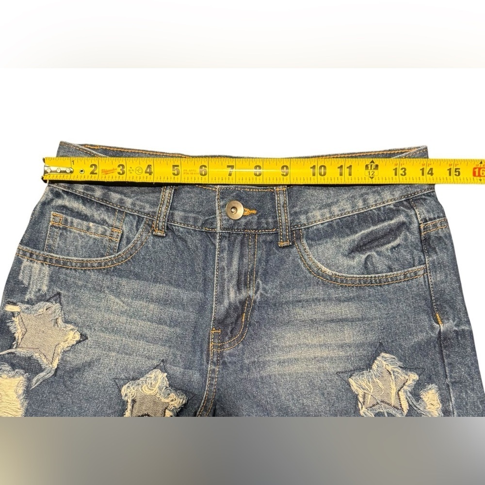 Altar’d State Denim Star Shorts - Picture 5 of 10